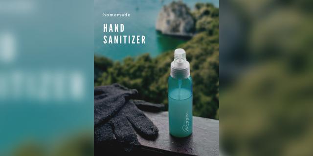 Regga Rantai - Ini salah satu formula membuat hand sanitizer sendiri untuk menjaga kebersihan tangan..